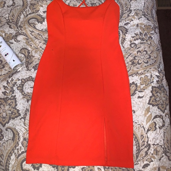 Orange dress - Picture 2 of 3